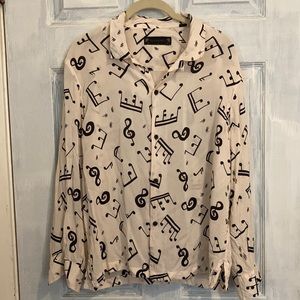 All saints blouse women’s medium